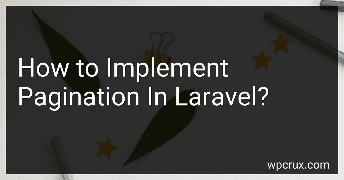 How to Implement Pagination In Laravel? image