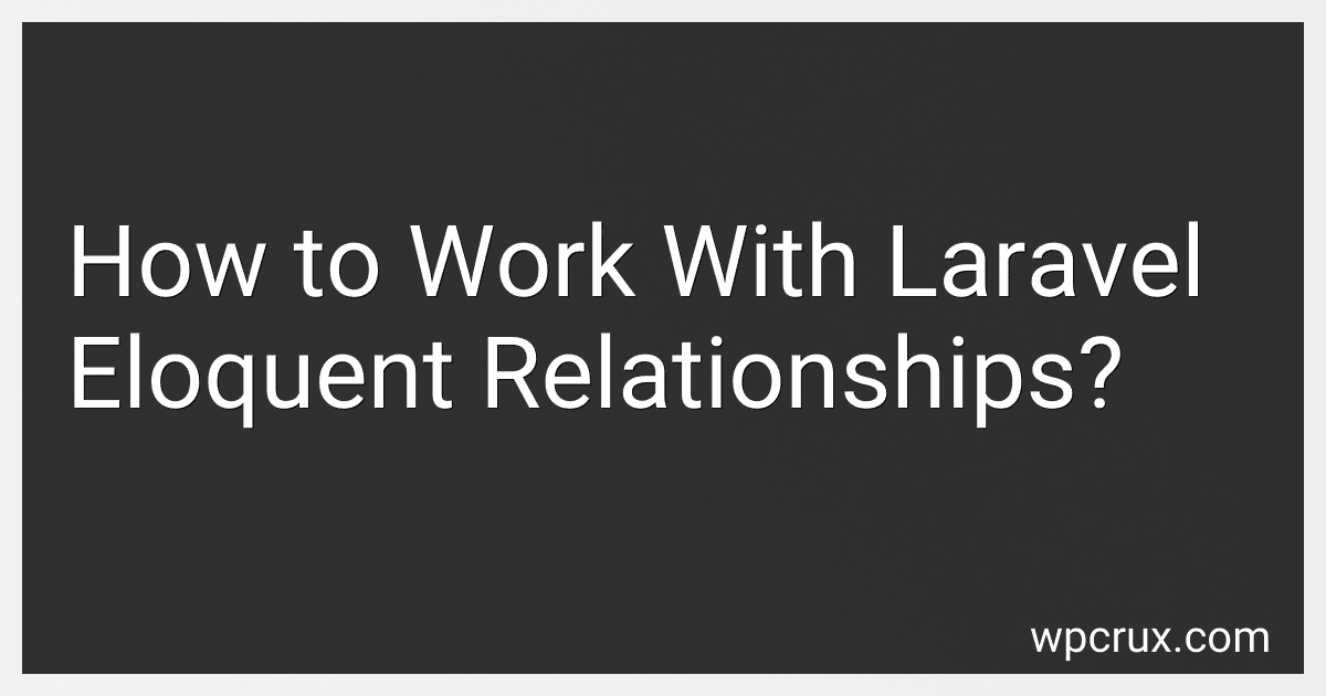 How to Work With Laravel Eloquent Relationships? image