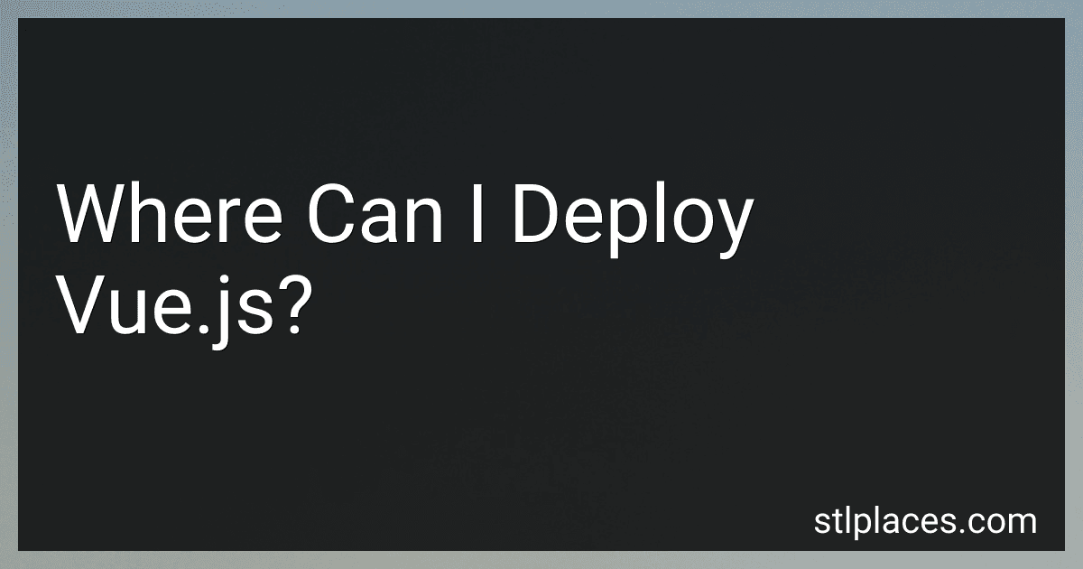 Where Can I Deploy Vue.js? image