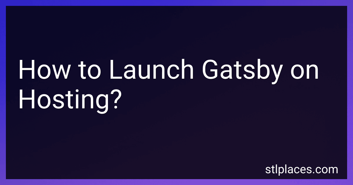 How to Launch Gatsby on Hosting? preview