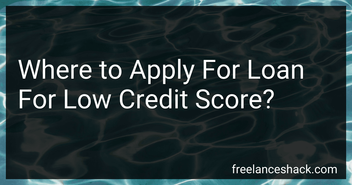 Where to Apply For Loan For Low Credit Score? preview