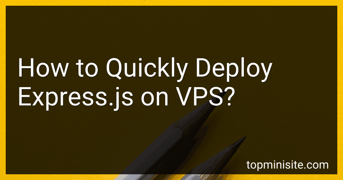How to Quickly Deploy Express.js on VPS? image