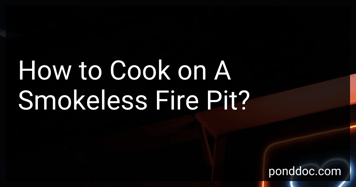 How to Cook on A Smokeless Fire Pit? image