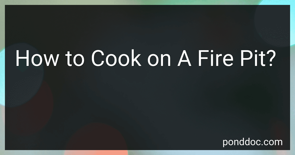 How to Cook on A Fire Pit? image