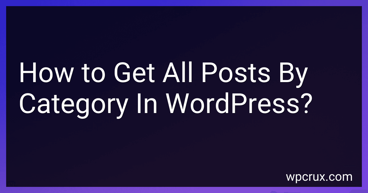 How to Get All Posts By Category In WordPress? image