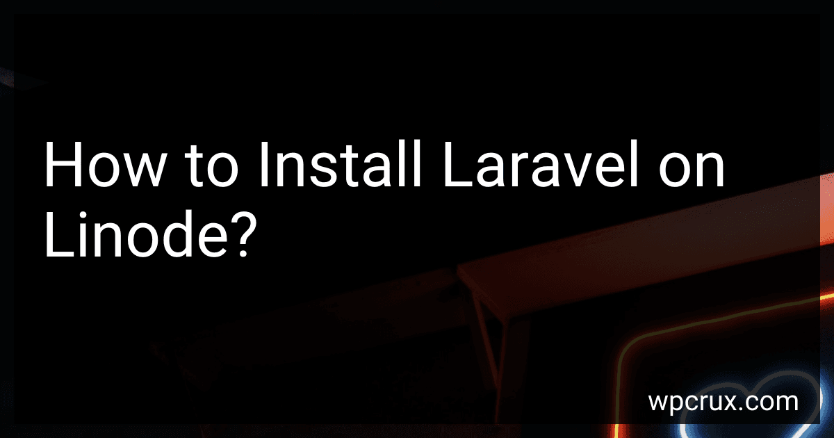 How to Install Laravel on Linode? image