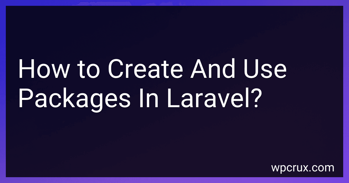 How to Create And Use Packages In Laravel? image