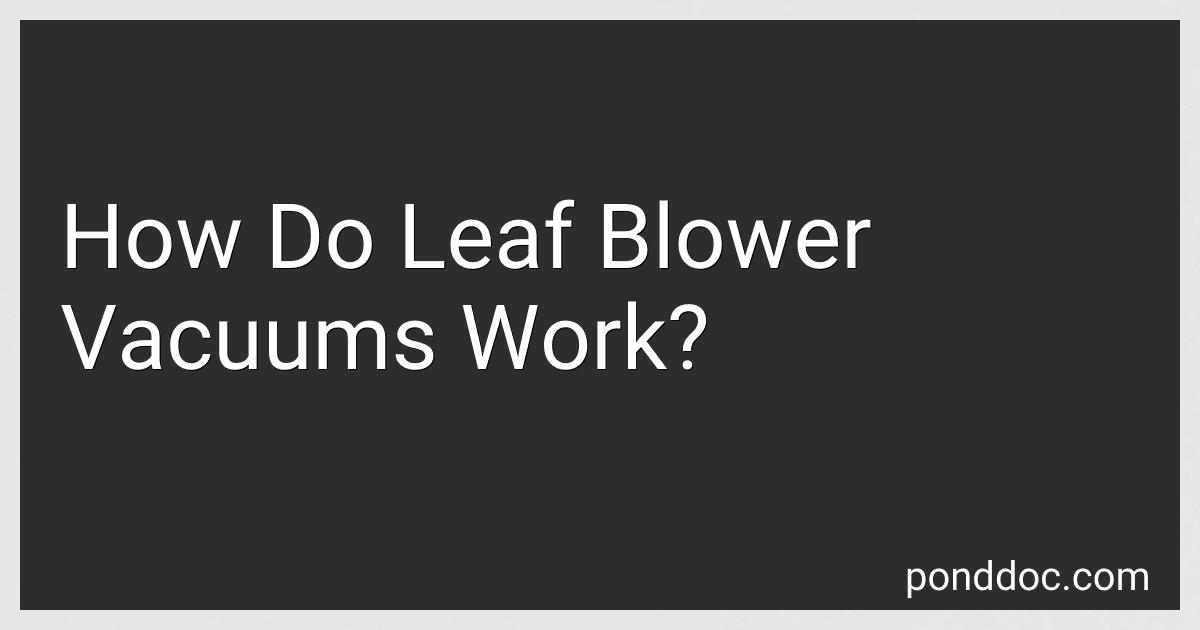 How Do Leaf Blower Vacuums Work? image