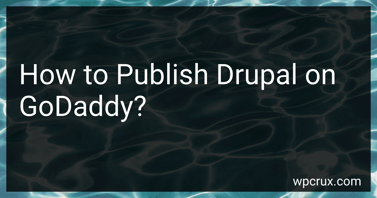 How to Publish Drupal on GoDaddy? image