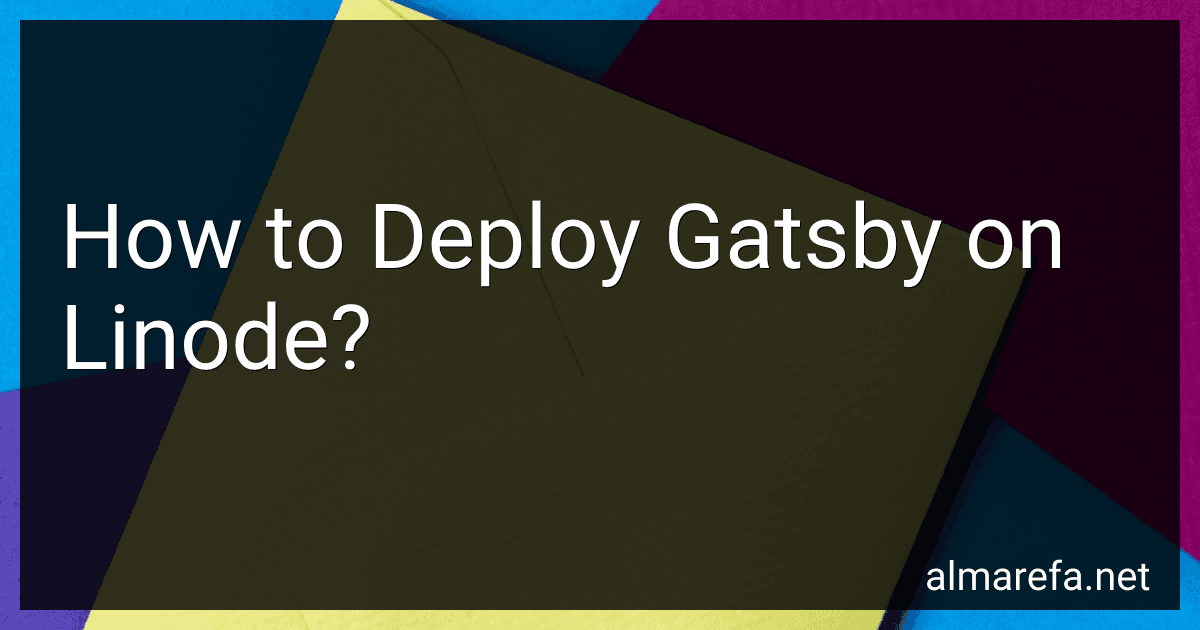 How to Deploy Gatsby on Linode? image