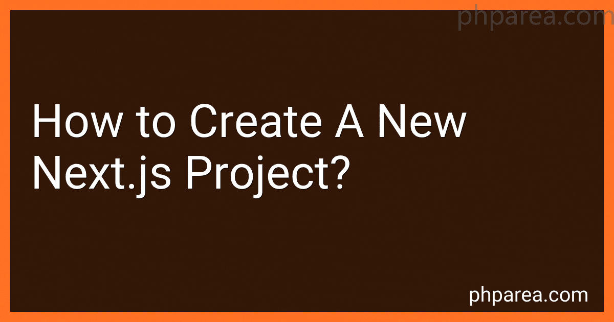 How to Create A New Next.js Project? image