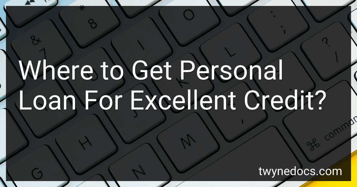 Where to Get Personal Loan For Excellent Credit? image