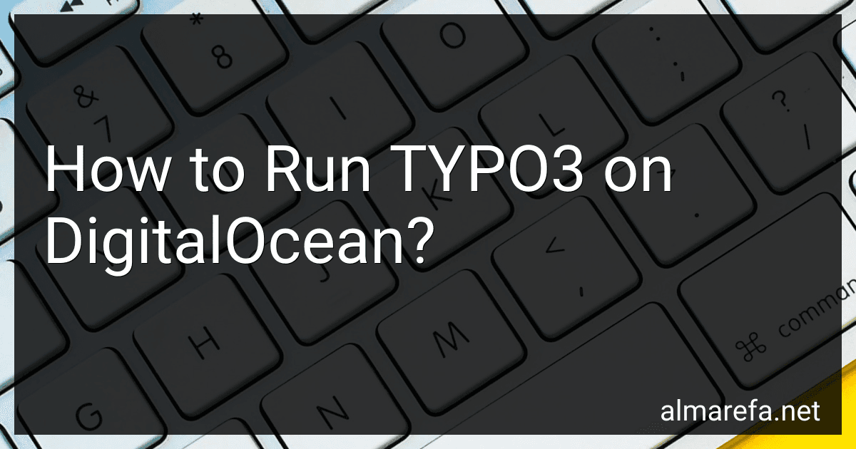 How to Run TYPO3 on DigitalOcean? image