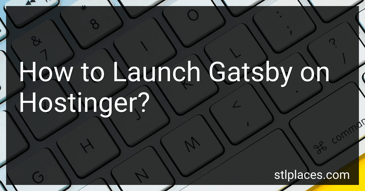 How to Launch Gatsby on Hostinger? preview