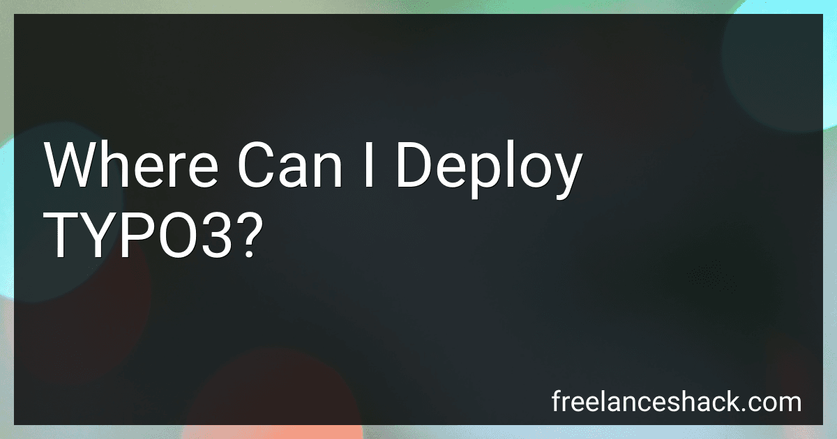 Where Can I Deploy TYPO3? image