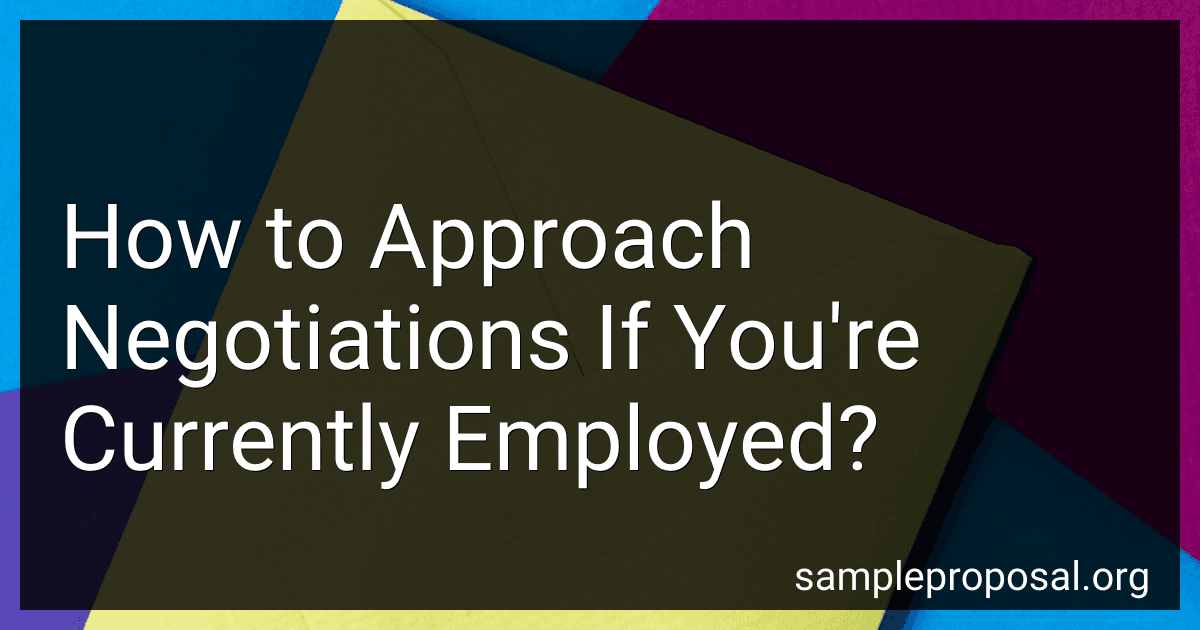 How to Approach Negotiations If You're Currently Employed? image