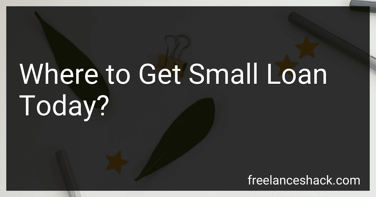 Where to Get Small Loan Today? image