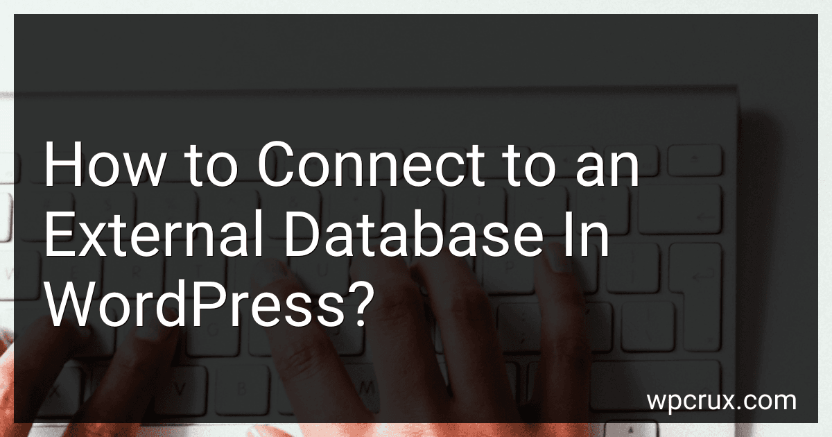 How to Connect to an External Database In WordPress? image
