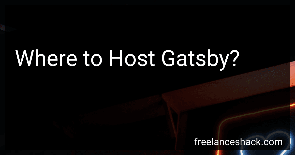 Where to Host Gatsby? preview