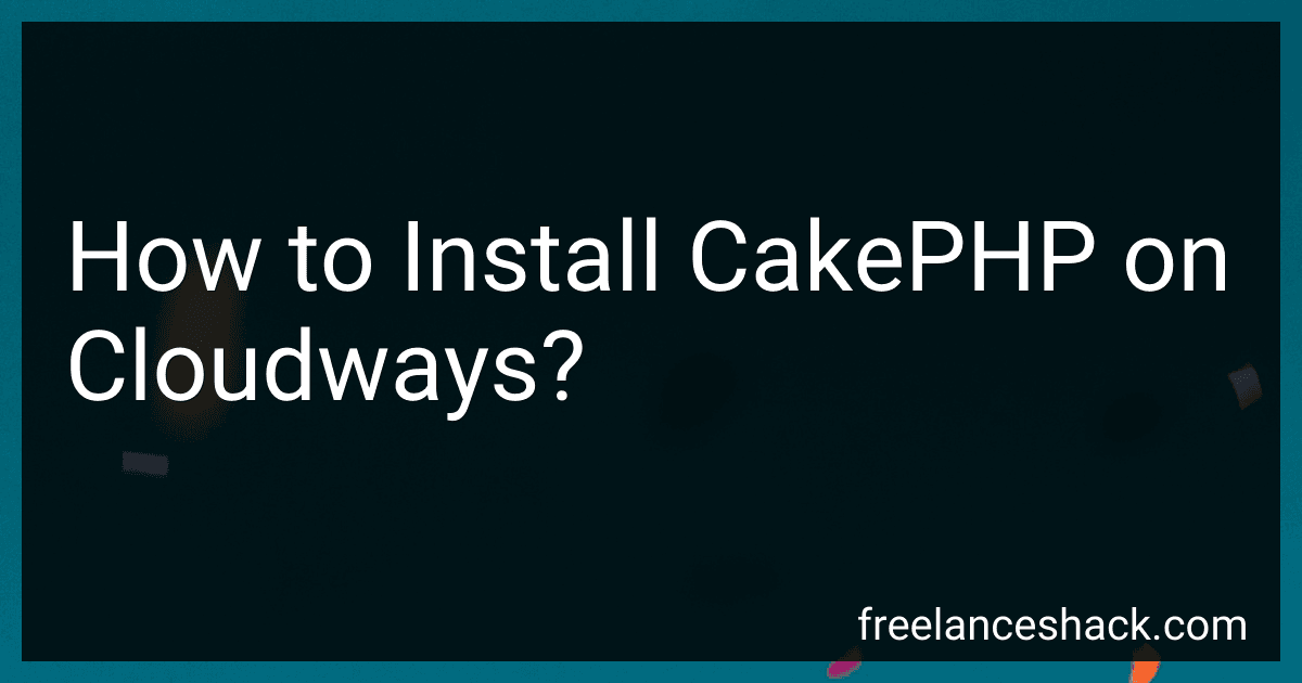 How to Install CakePHP on Cloudways? preview