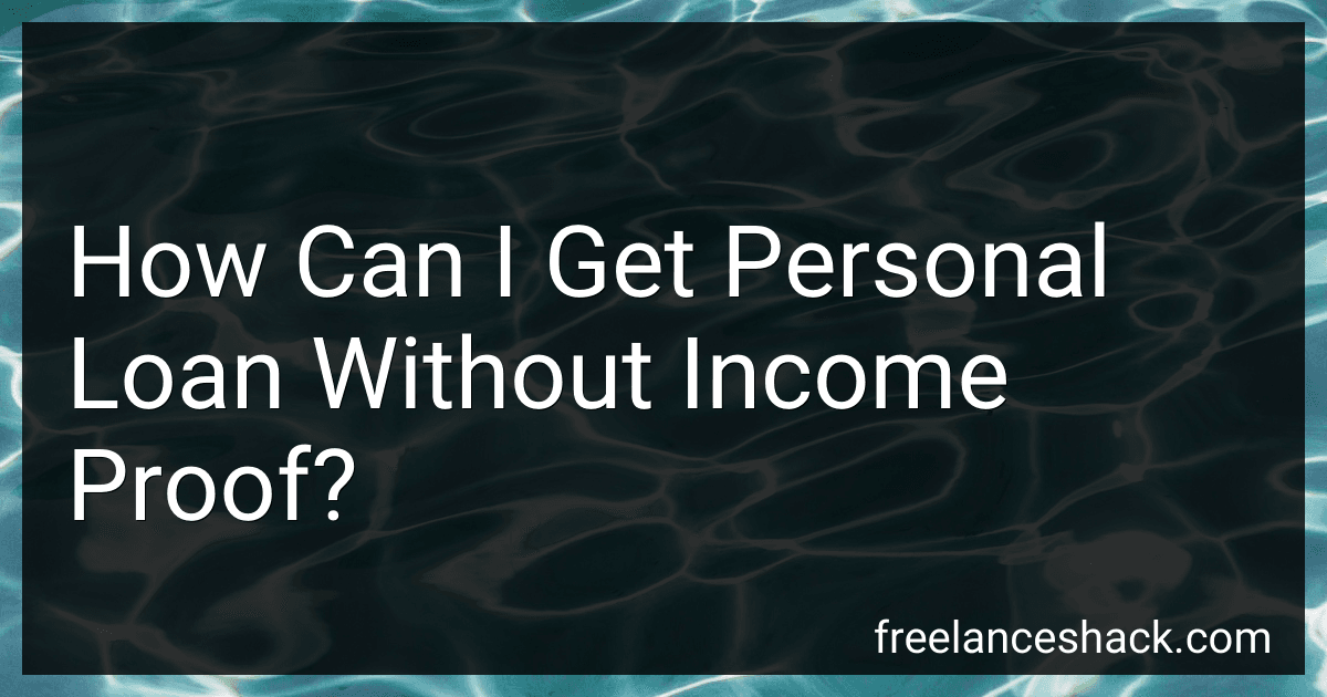 How Can I Get Personal Loan Without Income Proof? image