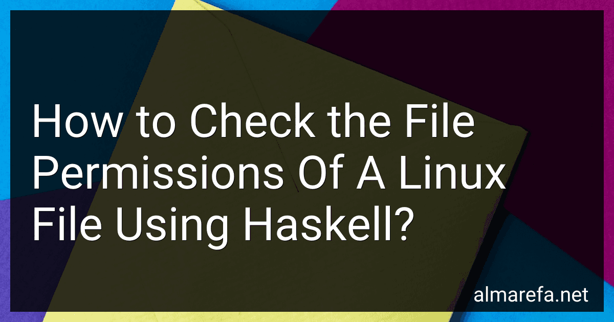 How to Check the File Permissions Of A Linux File Using Haskell? image