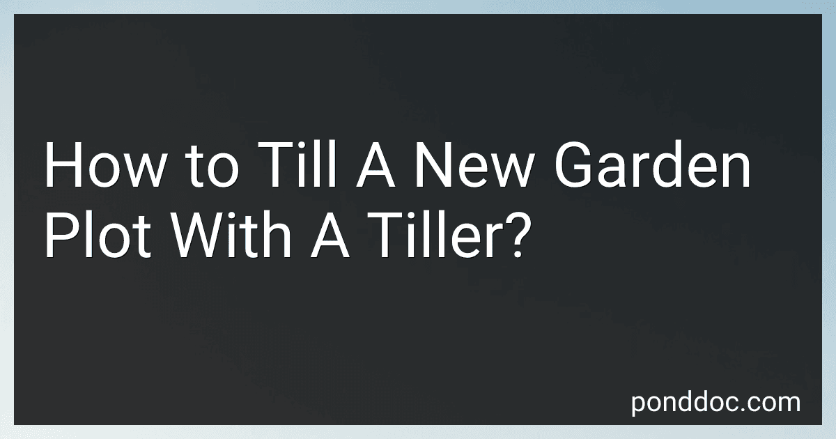 How to Till A New Garden Plot With A Tiller? image