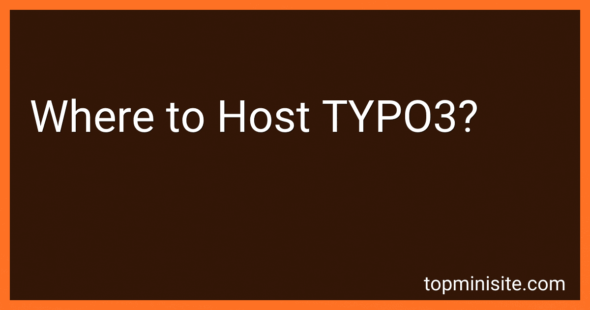 Where to Host TYPO3? image