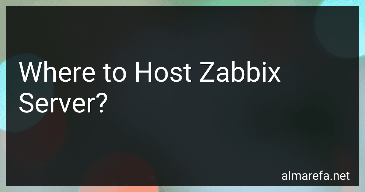 Where to Host Zabbix Server? image