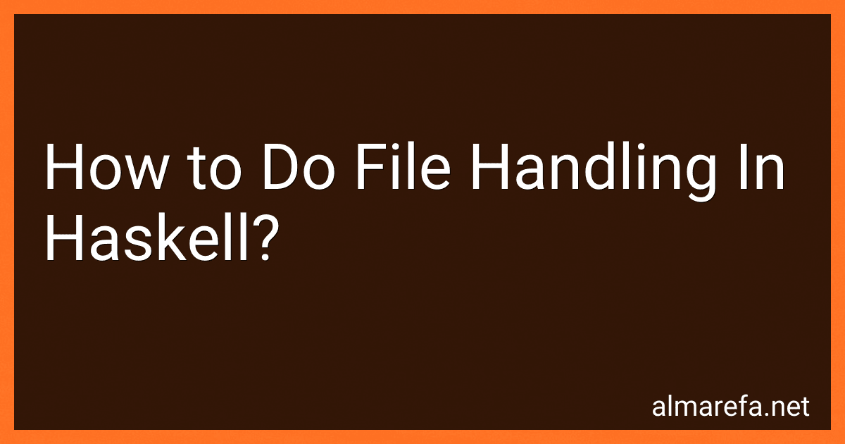 How to Do File Handling In Haskell? image