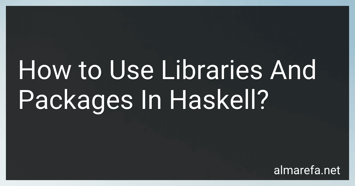 How to Use Libraries And Packages In Haskell? image