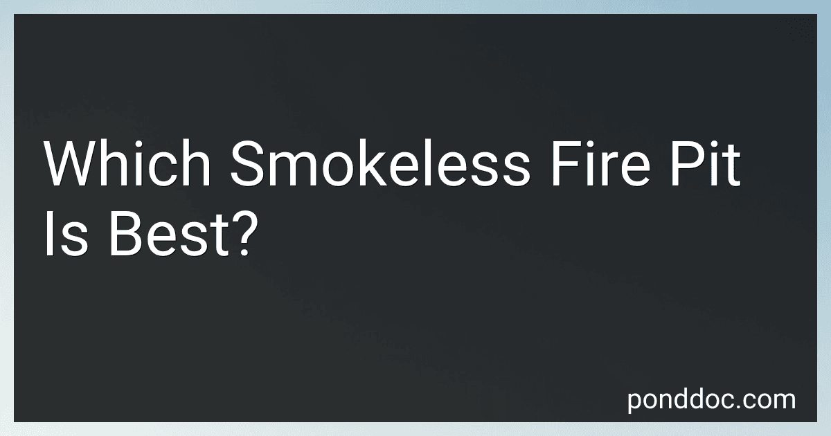 Which Smokeless Fire Pit Is Best? image