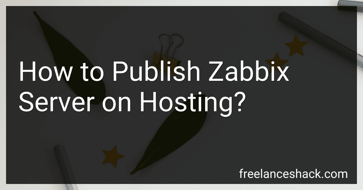 How to Publish Zabbix Server on Hosting? preview
