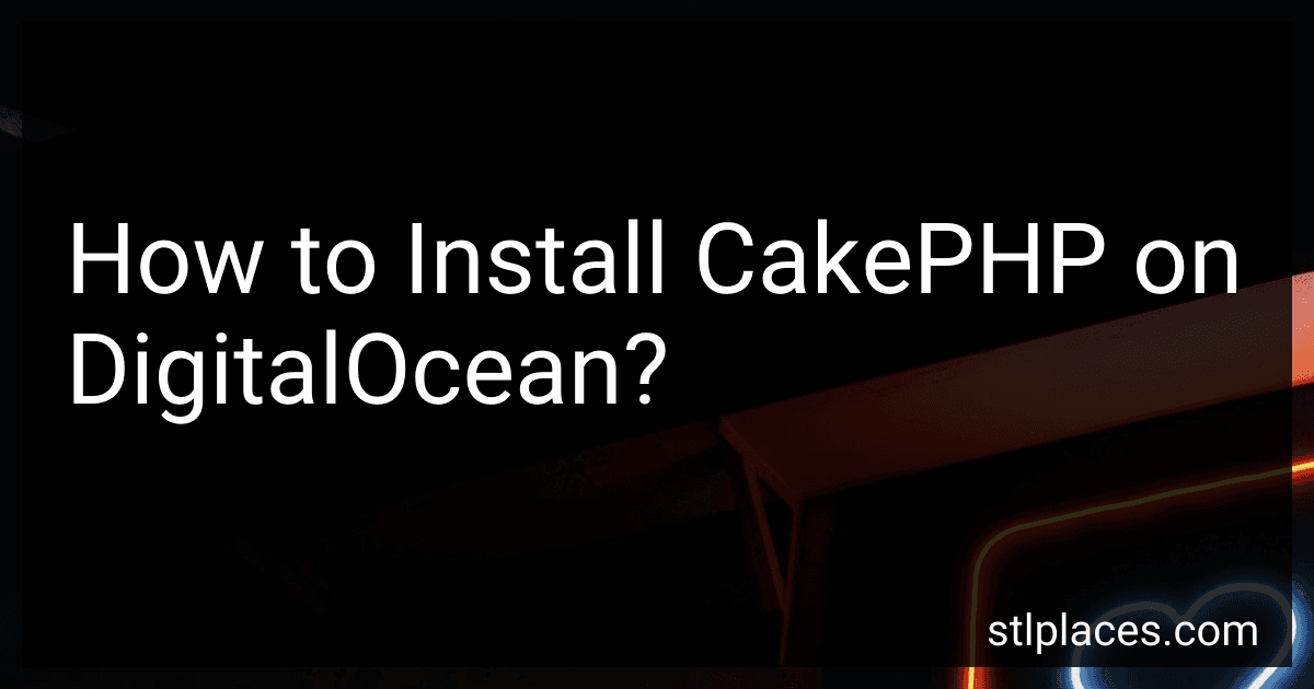 How to Install CakePHP on DigitalOcean? image