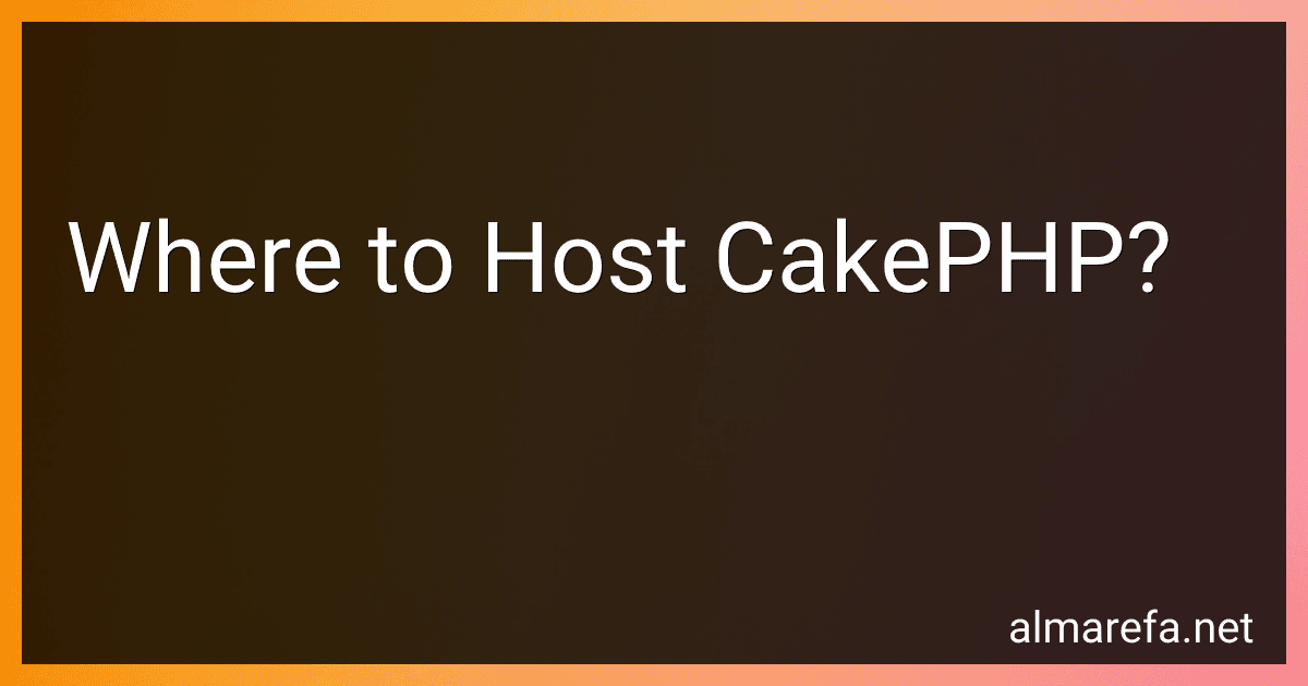 Where to Host CakePHP? image