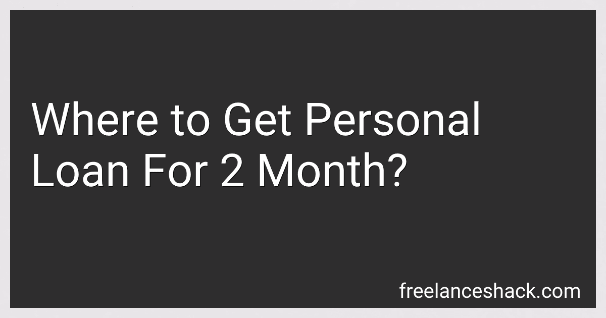 Where to Get Personal Loan For 2 Month? image