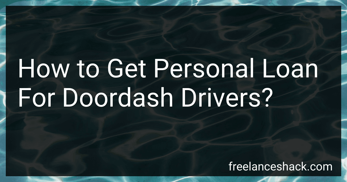 How to Get Personal Loan For Doordash Drivers? image