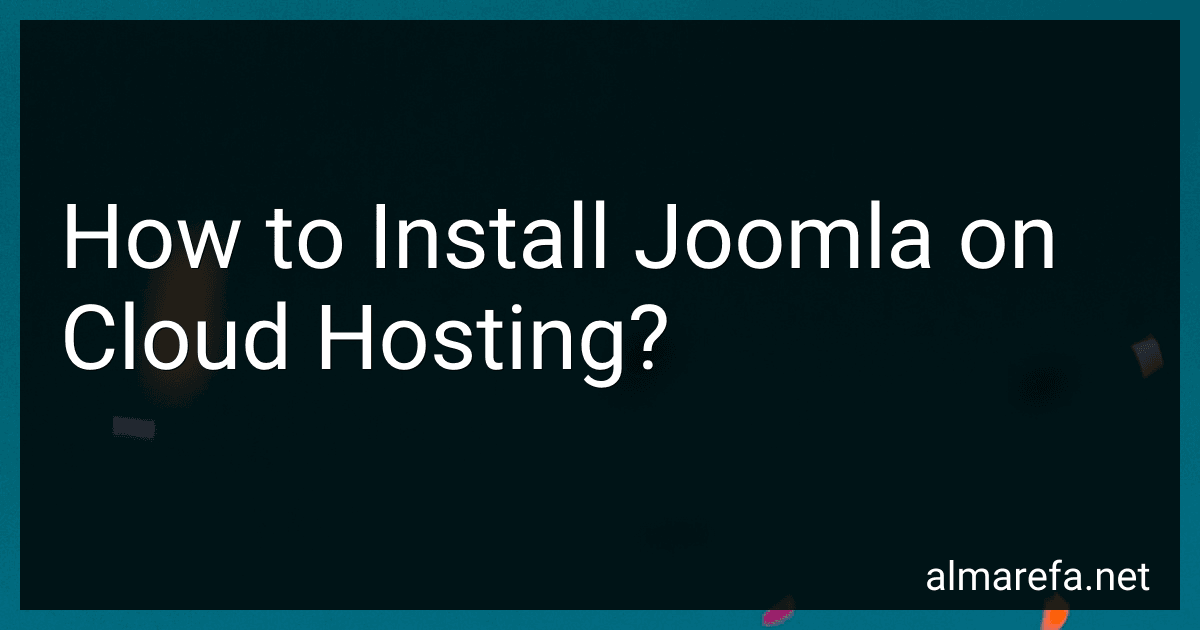 How to Install Joomla on Cloud Hosting? image