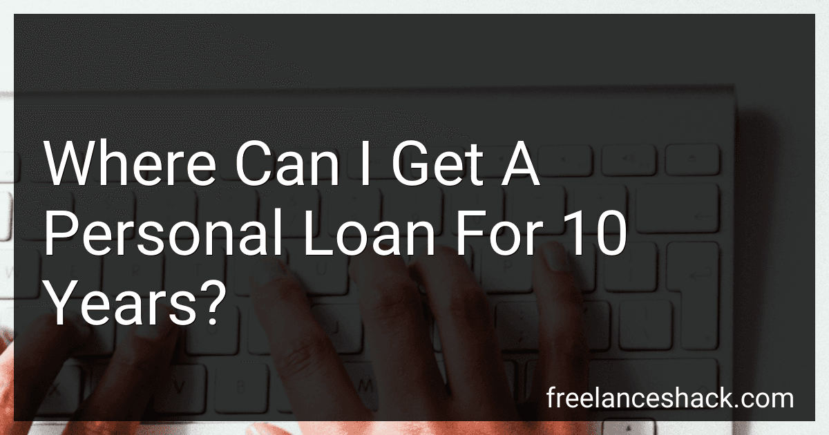 Where Can I Get A Personal Loan For 10 Years? preview
