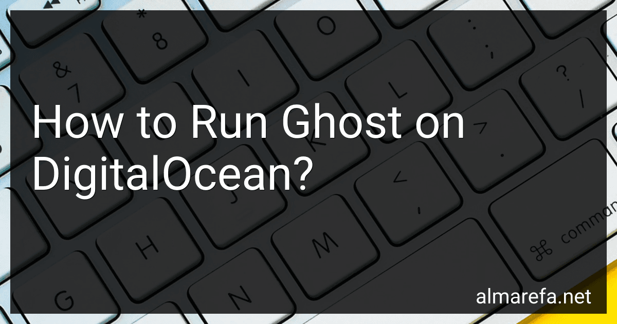 How to Run Ghost on DigitalOcean? image
