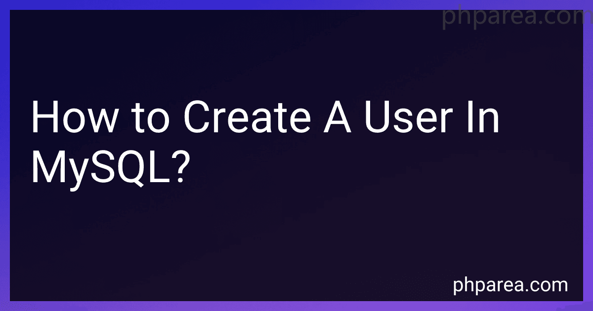How to Create A User In MySQL? image