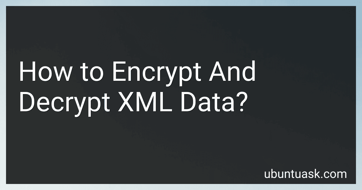 How to Encrypt And Decrypt XML Data? image