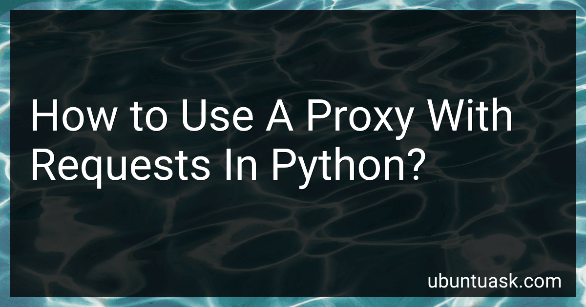 How to Use A Proxy With Requests In Python? image