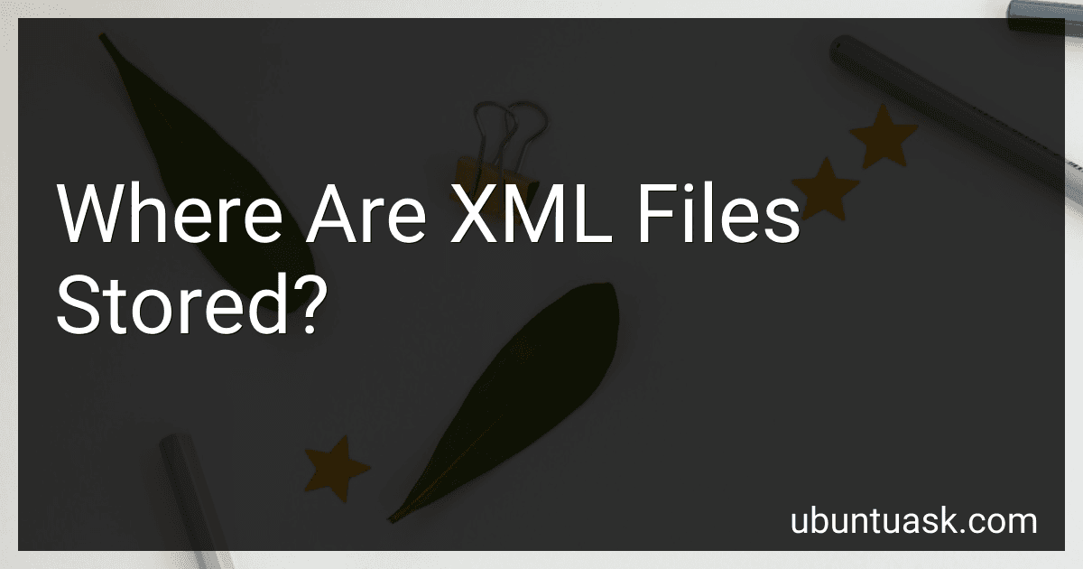 Where Are XML Files Stored? image