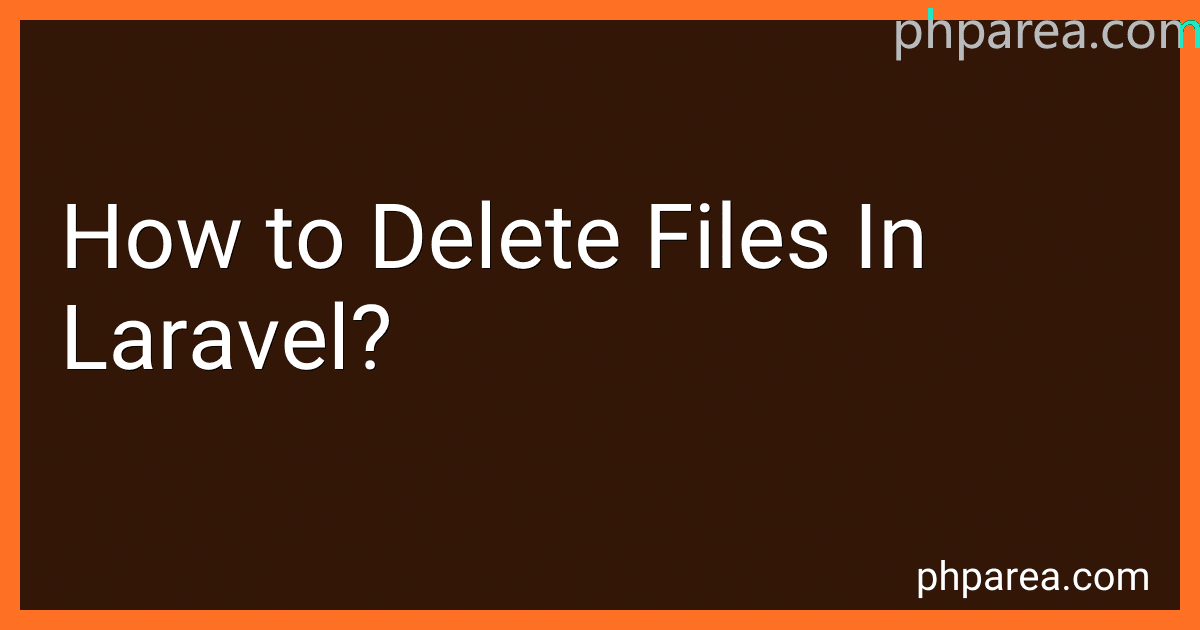How to Delete Files In Laravel? image