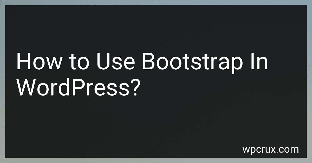 How to Use Bootstrap In WordPress? image
