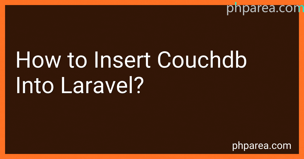 How to Insert Couchdb Into Laravel? image