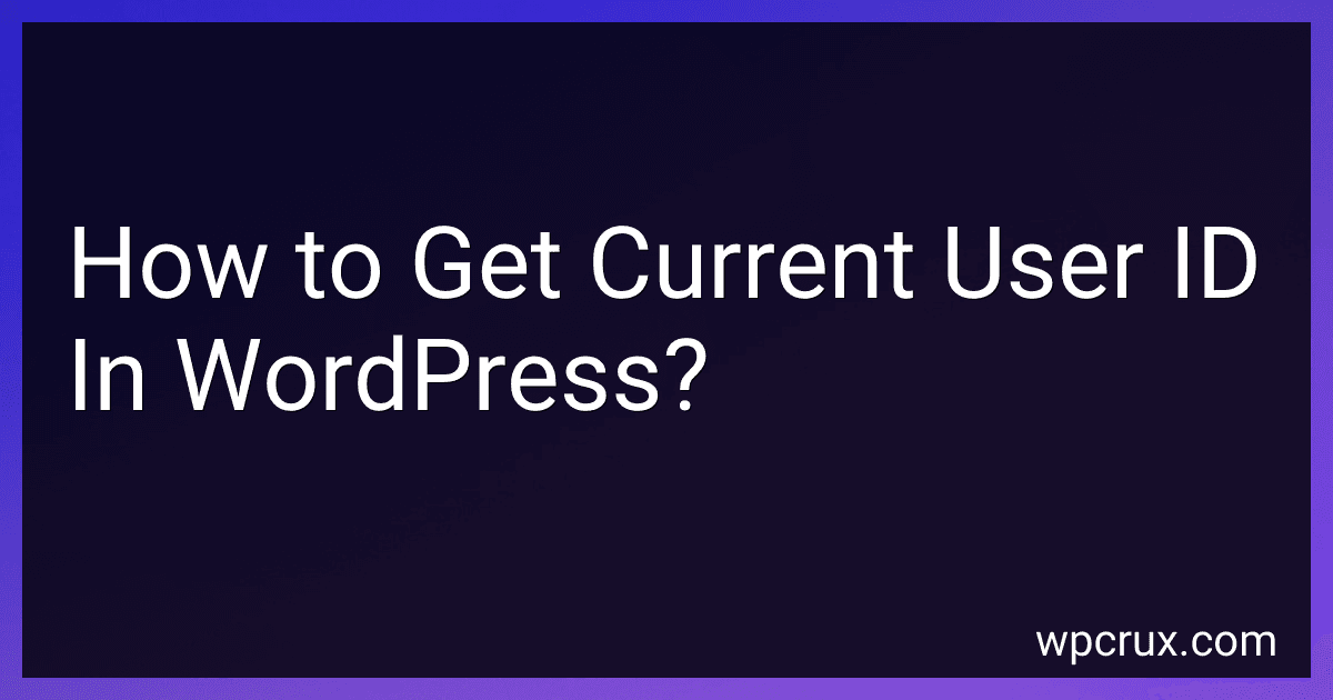 How to Get Current User ID In WordPress? image