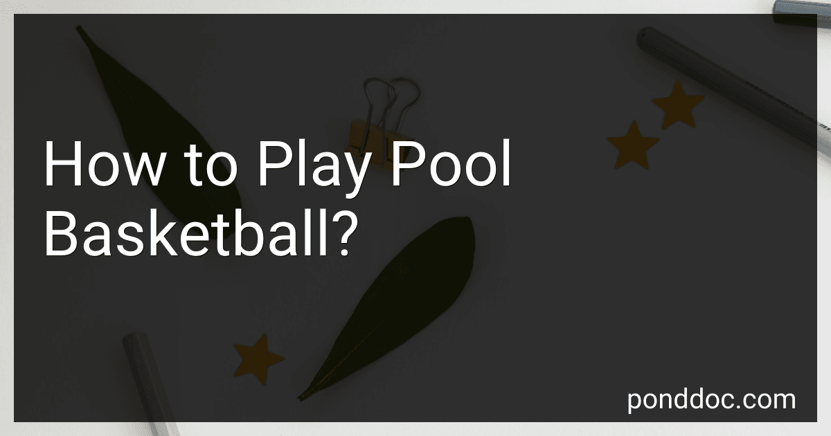 How to Play Pool Basketball? image