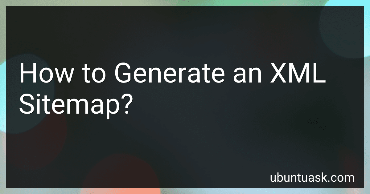 How to Generate an XML Sitemap? image